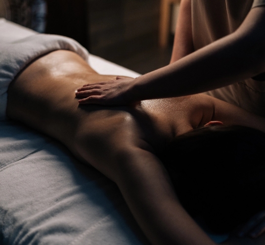 Woman treatment spa massage