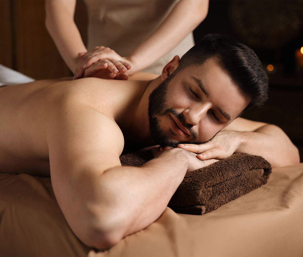 Getting relaxing massage sm