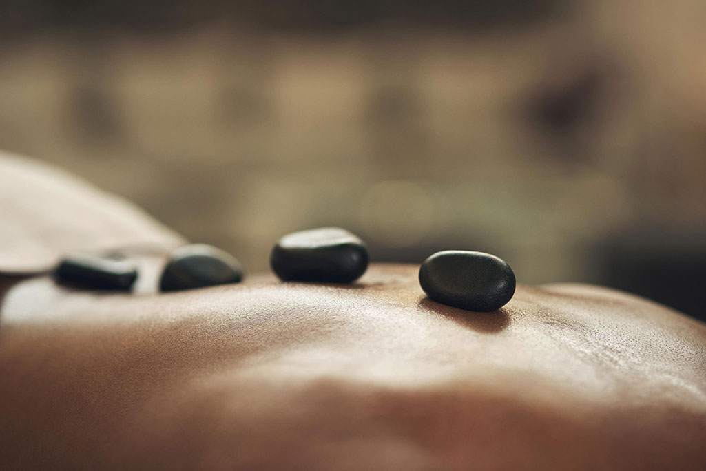 Hot stone massage