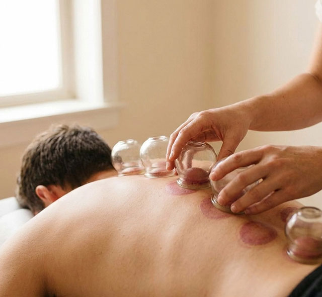 Massage therapy with upping thumbnail